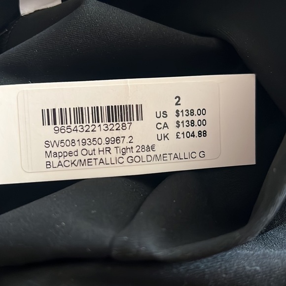 Lululemon x soul cycle mapped out HR tights - Picture 5 of 5